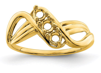 14k Yellow Gold Rings Style XMR12 - Classique Jewelry Inc.