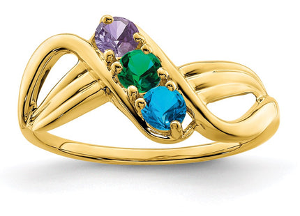 14k Yellow Gold Rings Style XMR12 - Classique Jewelry Inc.