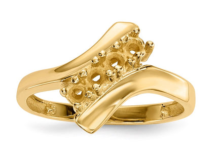 14k Yellow Gold Rings Style XMR13 - Classique Jewelry Inc.