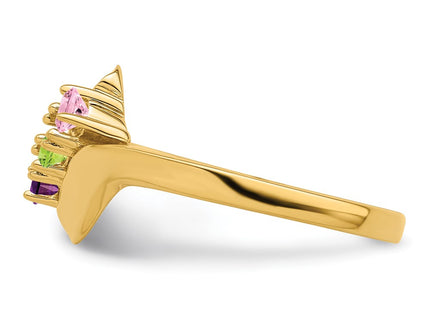 14k Yellow Gold Rings Style XMR13 - Classique Jewelry Inc.