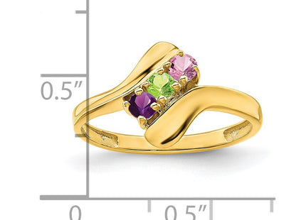 14k Yellow Gold Rings Style XMR13 - Classique Jewelry Inc.
