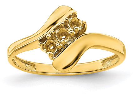 14k Yellow Gold Rings Style XMR13 - Classique Jewelry Inc.