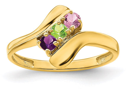 14k Yellow Gold Rings Style XMR13 - Classique Jewelry Inc.