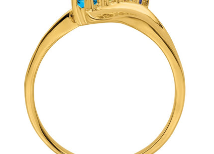 14k Yellow Gold Rings Style XMR13 - Classique Jewelry Inc.