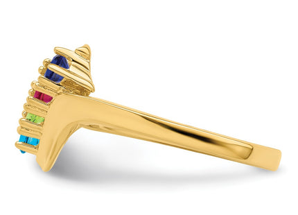 14k Yellow Gold Rings Style XMR13 - Classique Jewelry Inc.