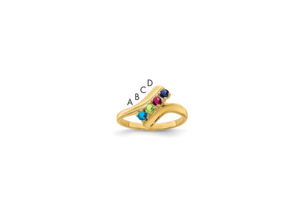 14k Yellow Gold Rings Style XMR13 - Classique Jewelry Inc.