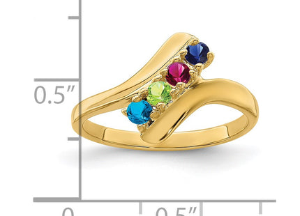 14k Yellow Gold Rings Style XMR13 - Classique Jewelry Inc.