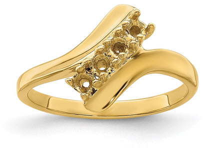 14k Yellow Gold Rings Style XMR13 - Classique Jewelry Inc.