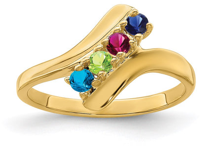 14k Yellow Gold Rings Style XMR13 - Classique Jewelry Inc.