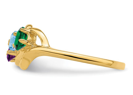14k Yellow Gold Rings Style XMR14 - Classique Jewelry Inc.