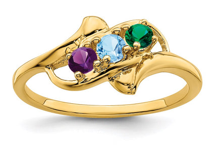 14k Yellow Gold Rings Style XMR14 - Classique Jewelry Inc.