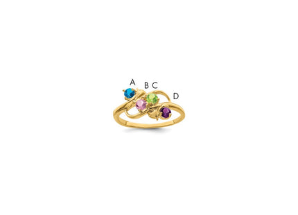 14k Yellow Gold Rings Style XMR14 - Classique Jewelry Inc.
