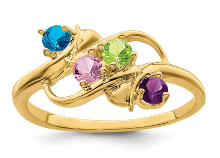 14k Yellow Gold Rings Style XMR14 - Classique Jewelry Inc.