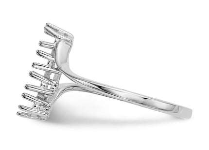 14k White Gold Rings Style XMR15 - Classique Jewelry Inc.