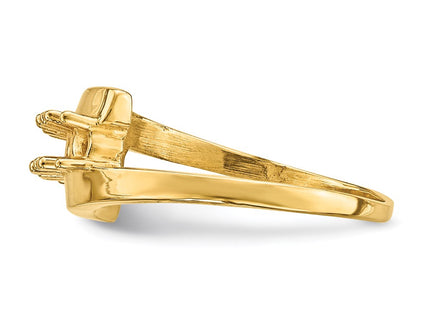 14k Yellow Gold Rings Style XMR16 - Classique Jewelry Inc.