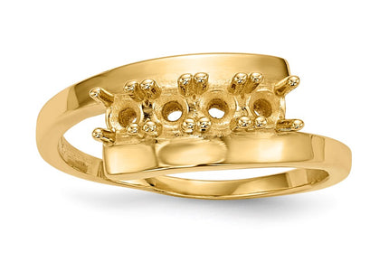 14k Yellow Gold Rings Style XMR16 - Classique Jewelry Inc.