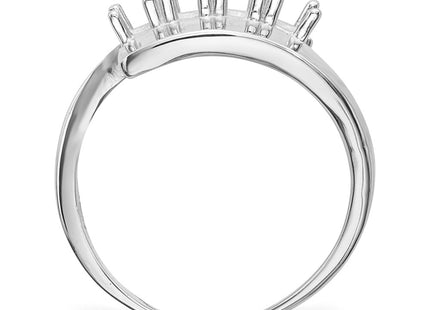 14k White Gold Rings Style XMR16 - Classique Jewelry Inc.
