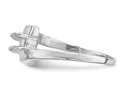 14k White Gold Rings Style XMR16 - Classique Jewelry Inc.
