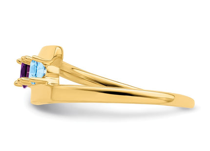 14k Yellow Gold Rings Style XMR16 - Classique Jewelry Inc.