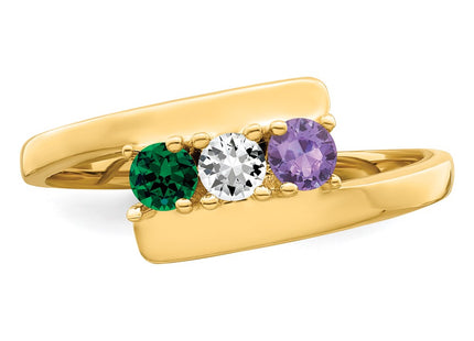 14k Yellow Gold Rings Style XMR16 - Classique Jewelry Inc.