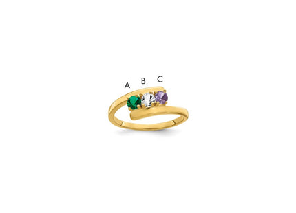 14k Yellow Gold Rings Style XMR16 - Classique Jewelry Inc.