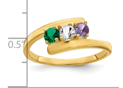 14k Yellow Gold Rings Style XMR16 - Classique Jewelry Inc.