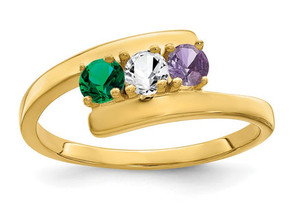 14k Yellow Gold Rings Style XMR16 - Classique Jewelry Inc.