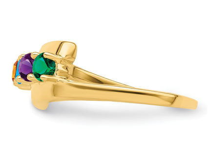 14k Yellow Gold Rings Style XMR16 - Classique Jewelry Inc.