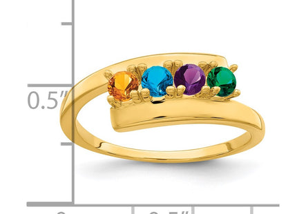 14k Yellow Gold Rings Style XMR16 - Classique Jewelry Inc.