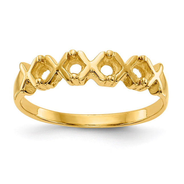 14K gold mother ring
