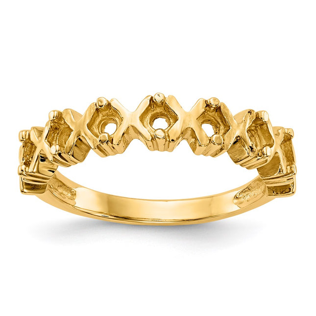 14K gold mother ring