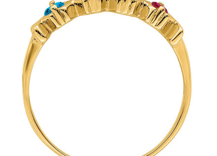 14k Yellow Gold Rings Style XMR17 - Classique Jewelry Inc.
