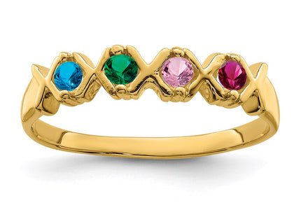 14k Yellow Gold Rings Style XMR17 - Classique Jewelry Inc.