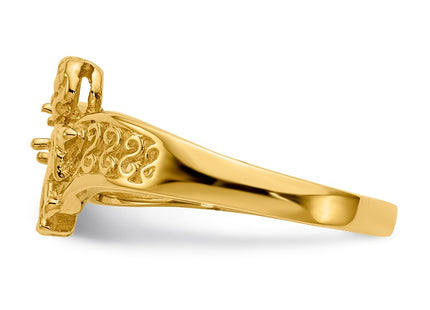 14k Yellow Gold Rings Style XMR18 - Classique Jewelry Inc.