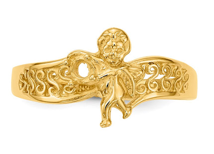 14k Yellow Gold Rings Style XMR18 - Classique Jewelry Inc.