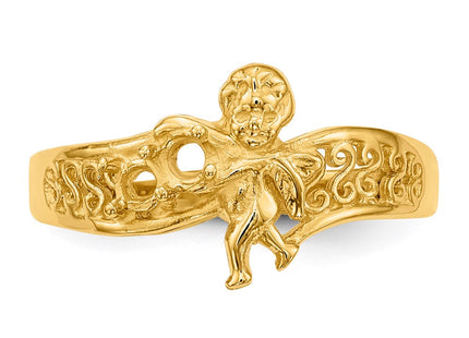 14k Yellow Gold Rings Style XMR18 - Classique Jewelry Inc.