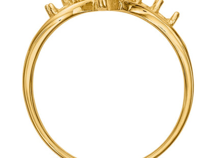 14k Yellow Gold Rings Style XMR18 - Classique Jewelry Inc.