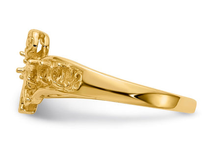 14k Yellow Gold Rings Style XMR18 - Classique Jewelry Inc.