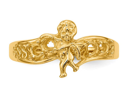 14k Yellow Gold Rings Style XMR18 - Classique Jewelry Inc.