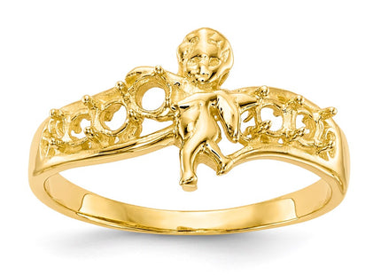 14k Yellow Gold Rings Style XMR18 - Classique Jewelry Inc.