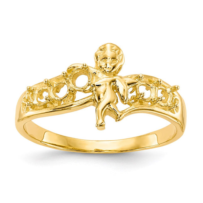 14k Yellow Gold Rings Style XMR18 - Classique Jewelry Inc.