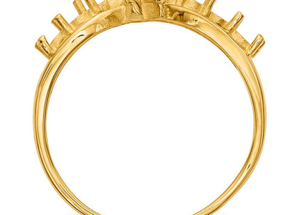 14k Yellow Gold Rings Style XMR18 - Classique Jewelry Inc.