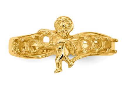 14k Yellow Gold Rings Style XMR18 - Classique Jewelry Inc.