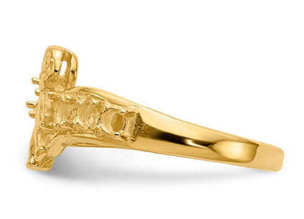 14k Yellow Gold Rings Style XMR18 - Classique Jewelry Inc.