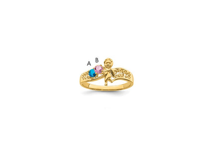 14k Yellow Gold Rings Style XMR18 - Classique Jewelry Inc.