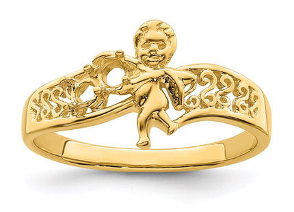 14k Yellow Gold Rings Style XMR18 - Classique Jewelry Inc.