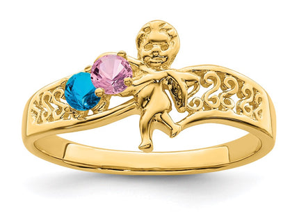 14k Yellow Gold Rings Style XMR18 - Classique Jewelry Inc.