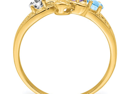 14k Yellow Gold Rings Style XMR18 - Classique Jewelry Inc.