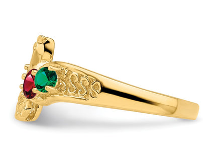 14k Yellow Gold Rings Style XMR18 - Classique Jewelry Inc.