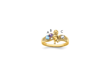 14k Yellow Gold Rings Style XMR18 - Classique Jewelry Inc.